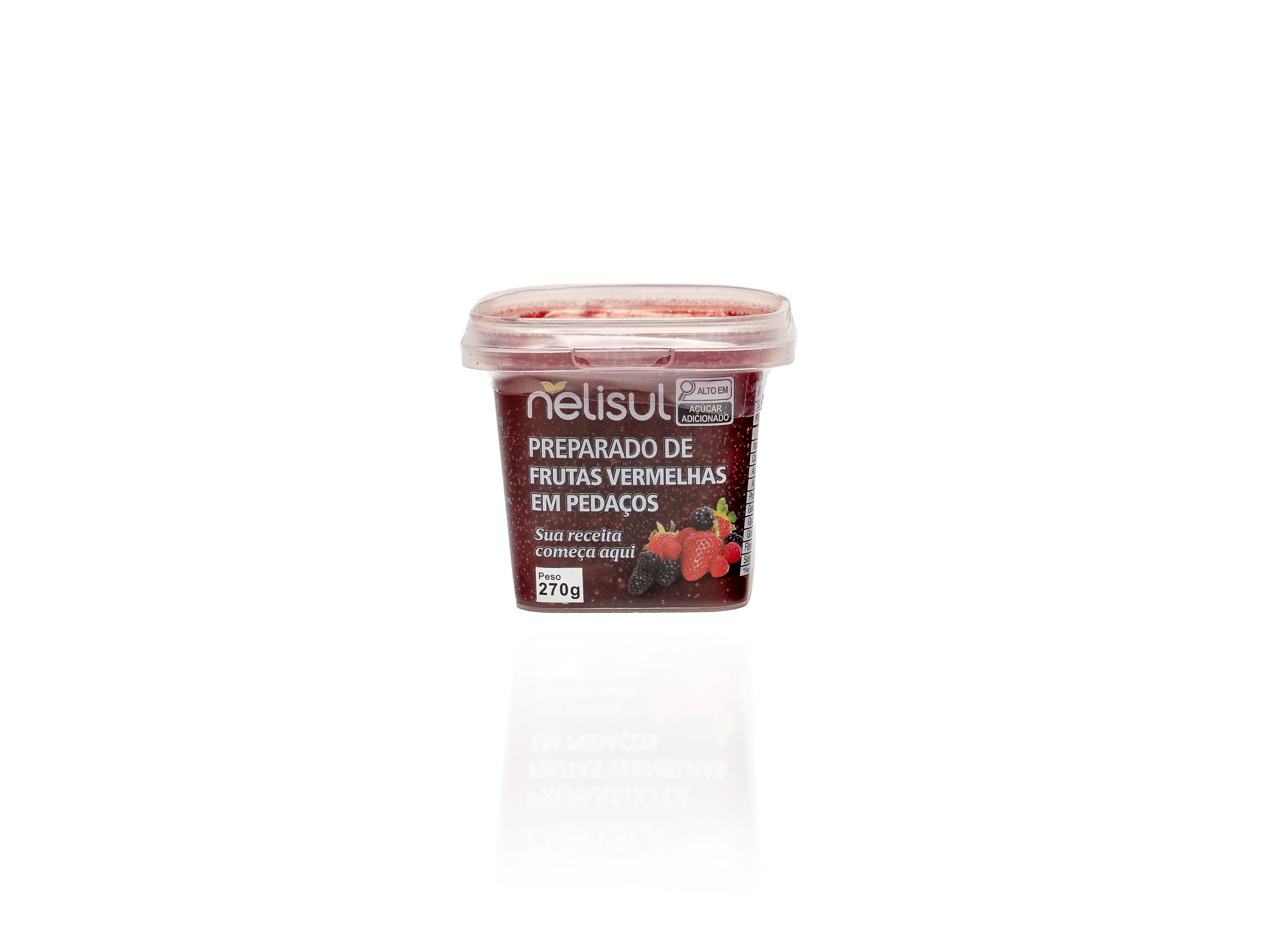 Frutas vermelhas 270g nelisul